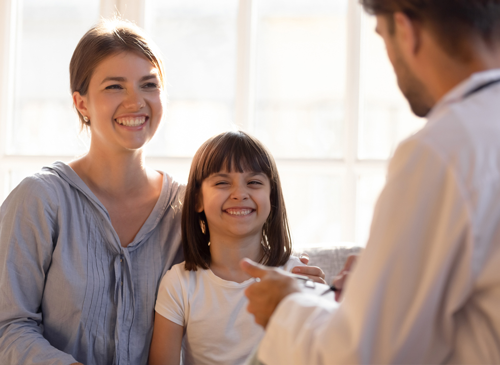 Woman spending time with her elderly mother